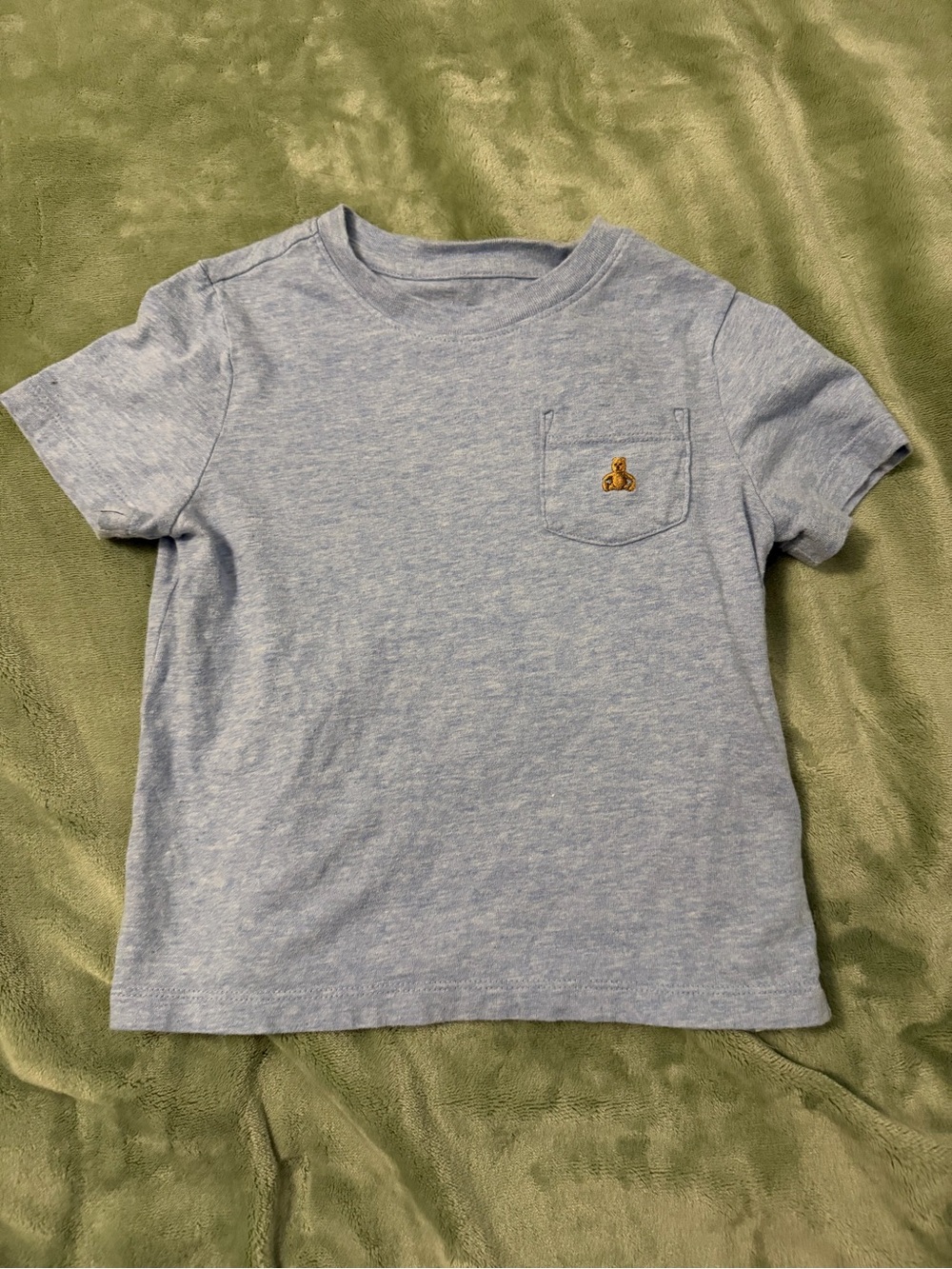 Baby Gap Brannan’s Favorites Blue Bear Pocket Tee 4Y